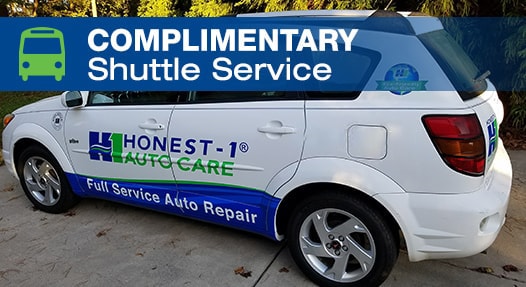 Complimentary Local Shuttle Service | Honest-1 Auto Care Alexandria